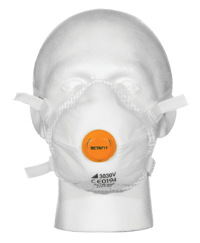 An FFP3 mask